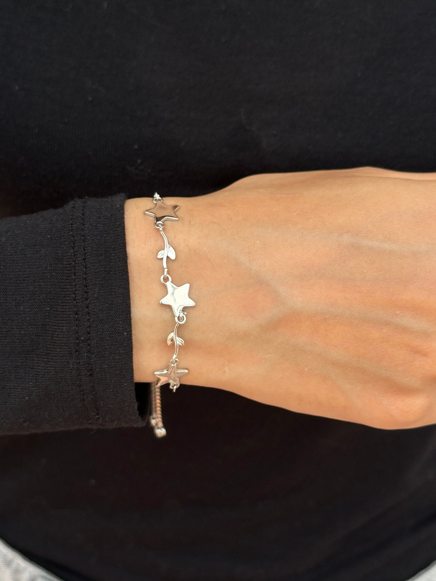 Silver Star Bracelet