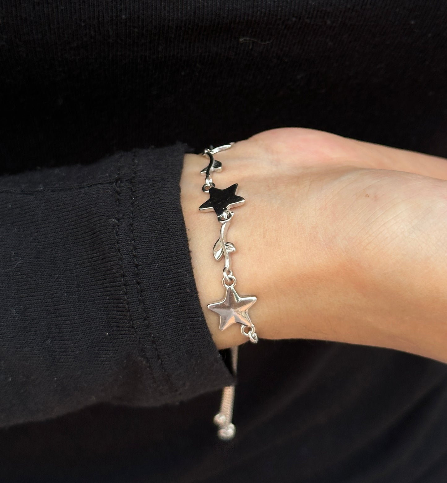 Silver Star Bracelet