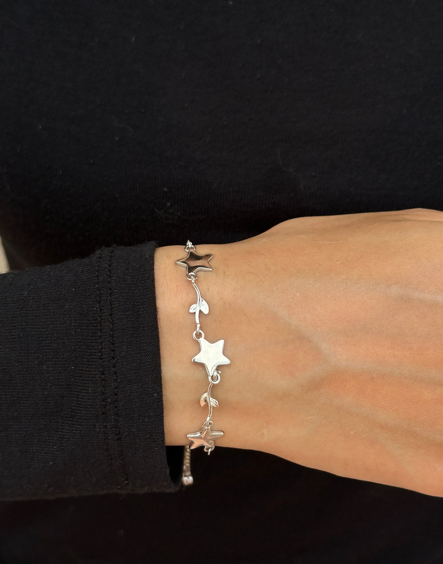 Silver Star Bracelet