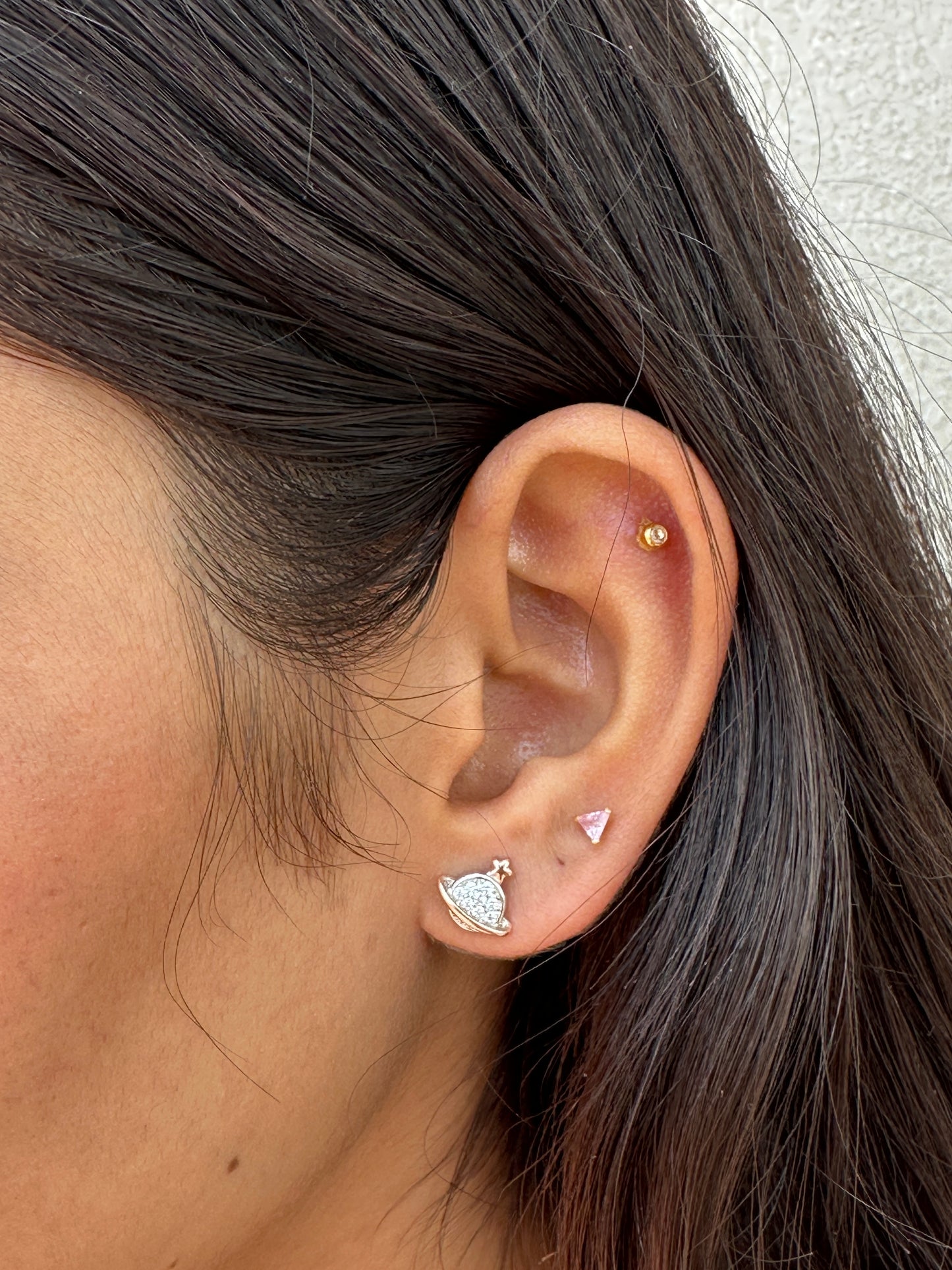 Eternal Love Heart Studs