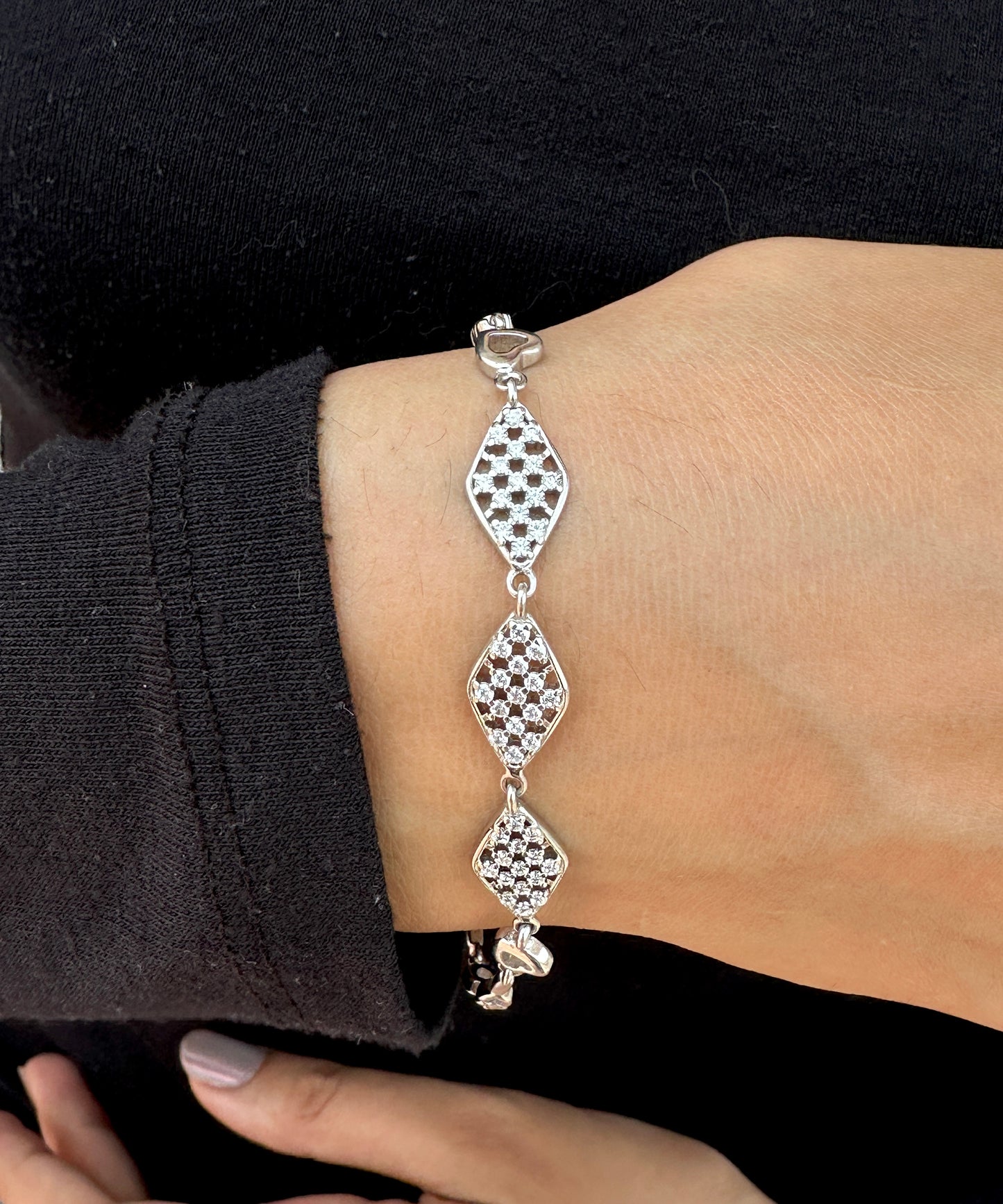Stylish Silver Bracelet