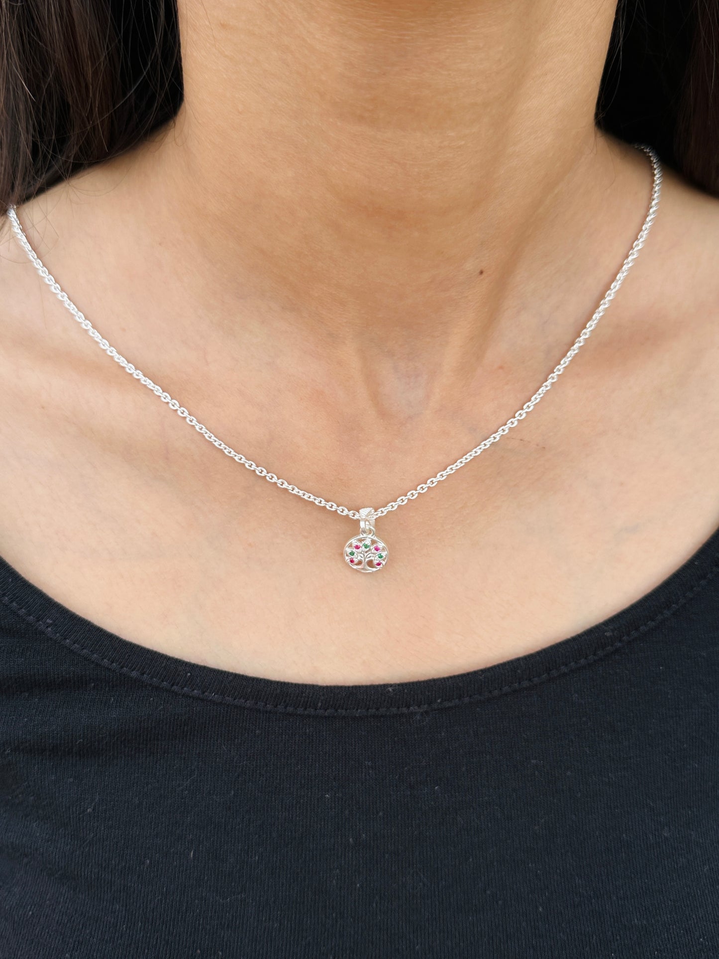 Exquisite Silver Necklace