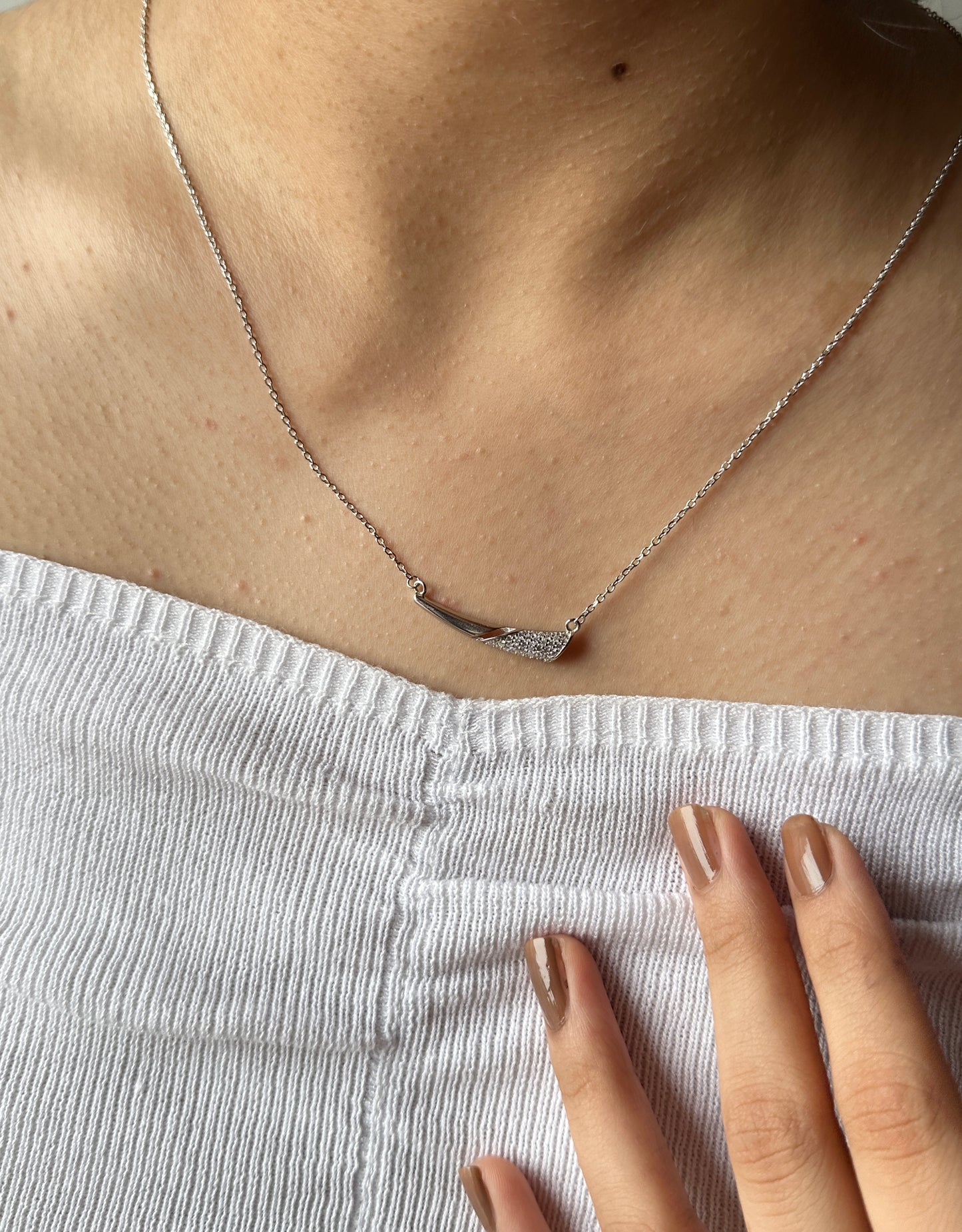 Sleek Spark 925 Silver Chain