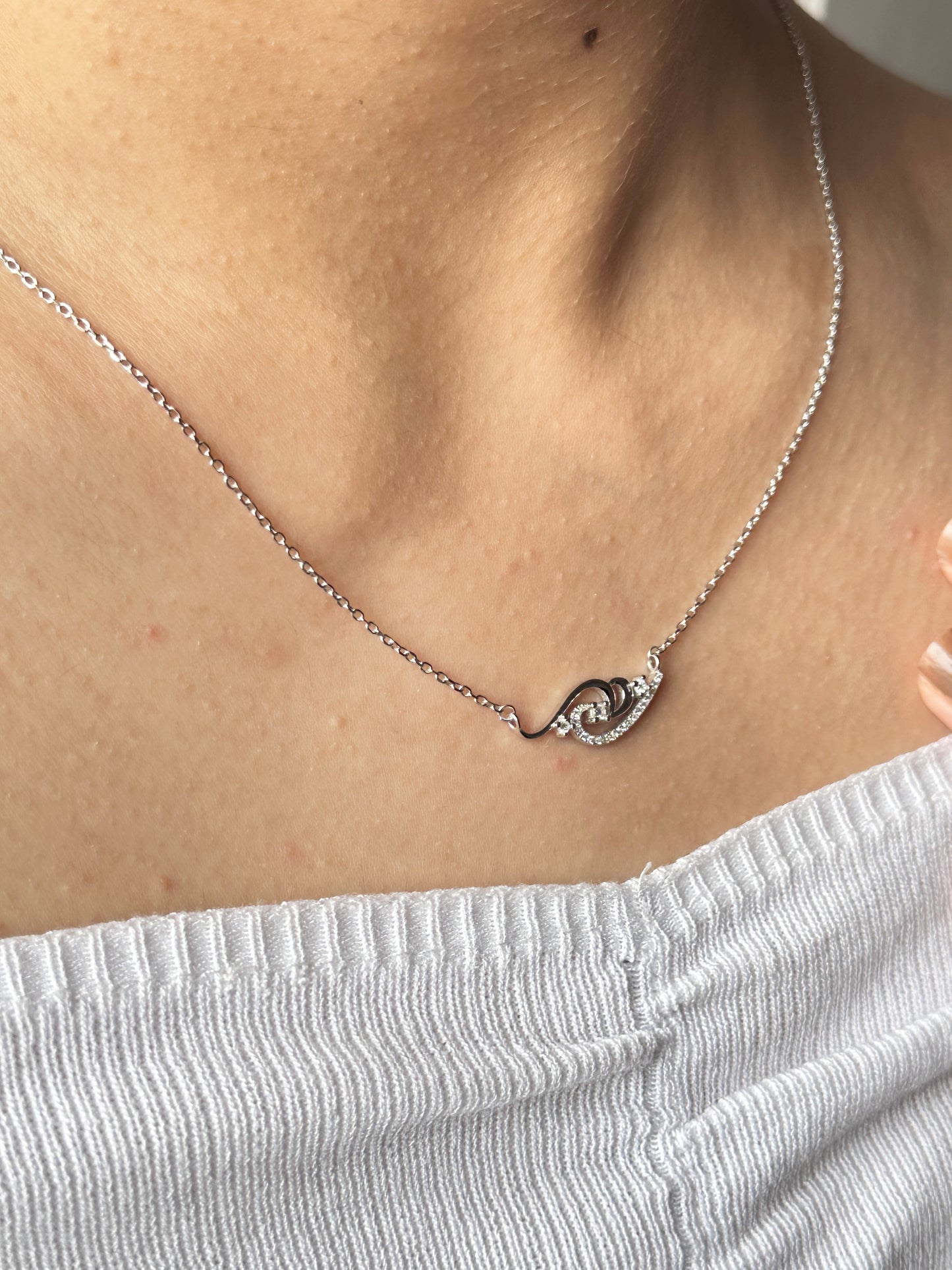 Halo Curve 925 Silver Chain