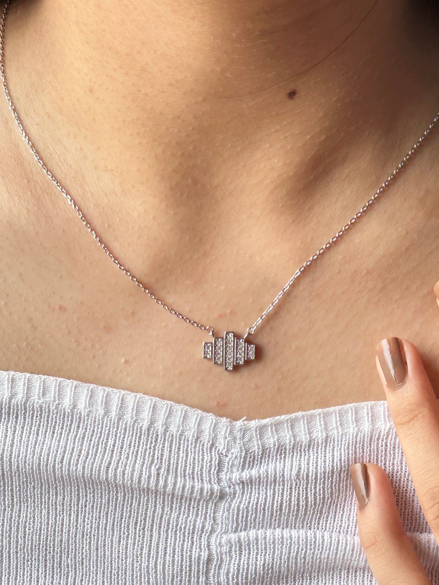 GeoGlow 925 Silver Chain