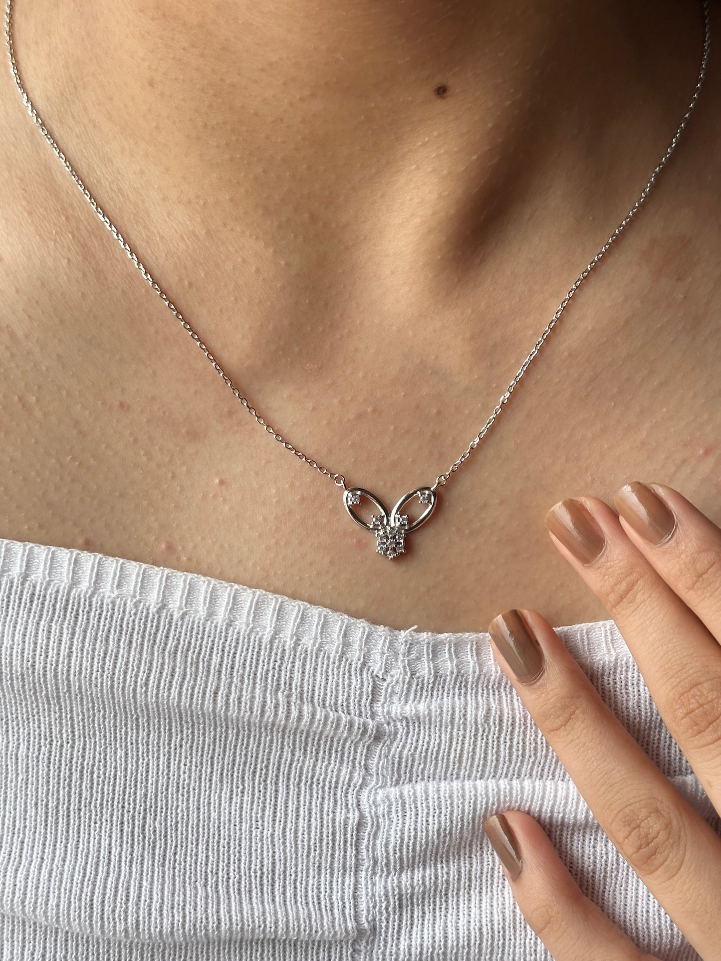 Blossom Embrace 925 Silver Chain
