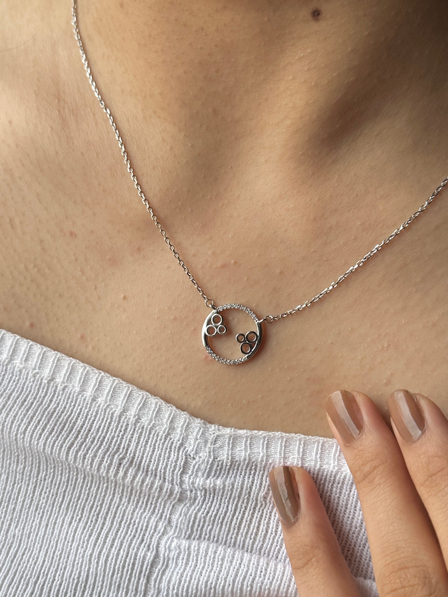Stellar Pendant 925 Silver Chain
