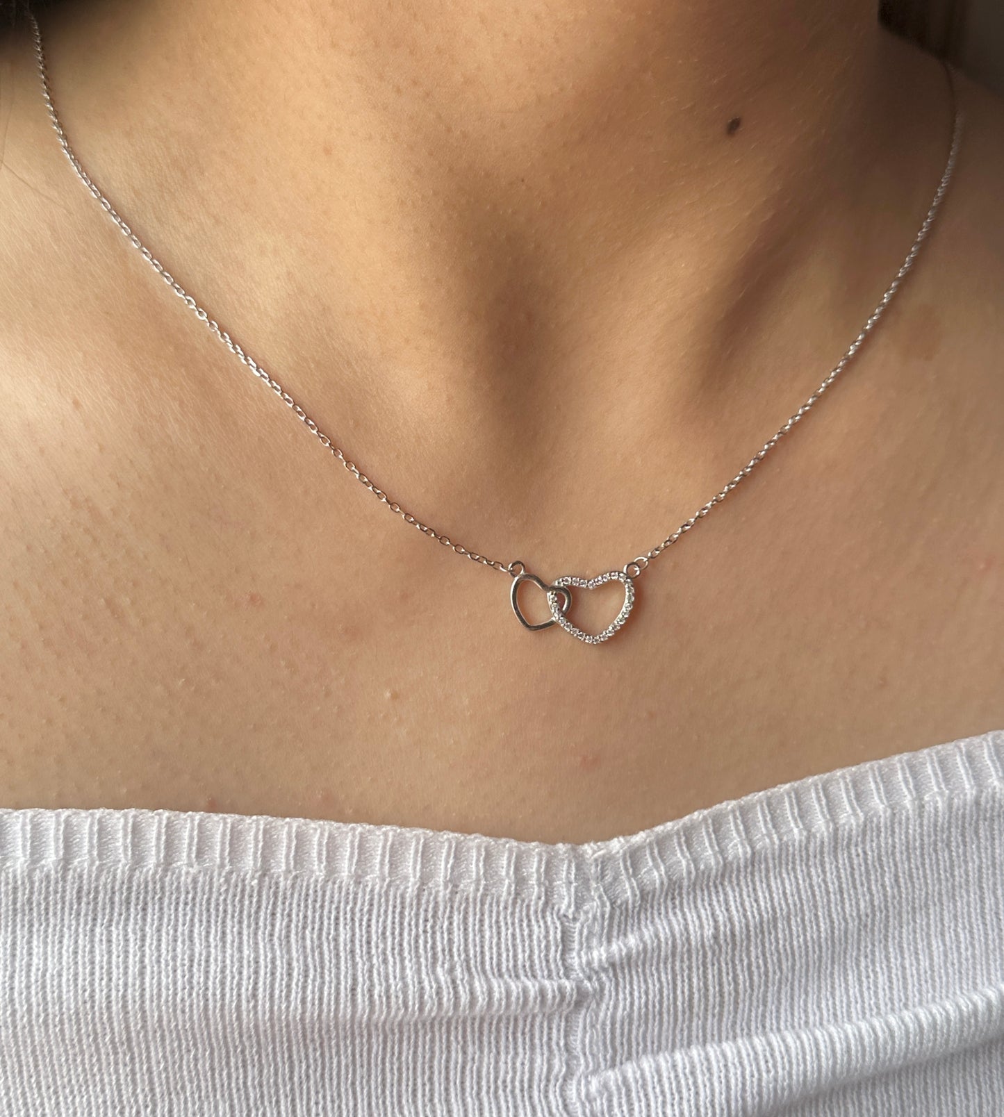 Heartline Glow 925 Silver Chain