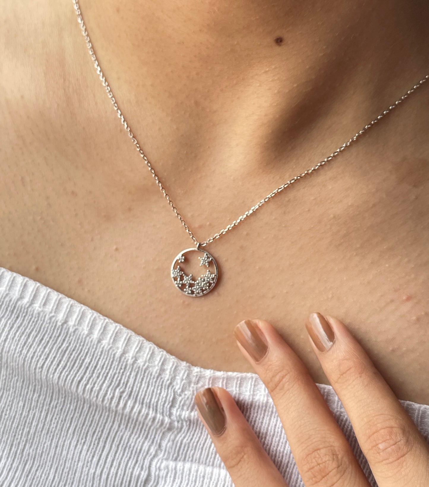 Moonlit Gleam 925 Silver Chain