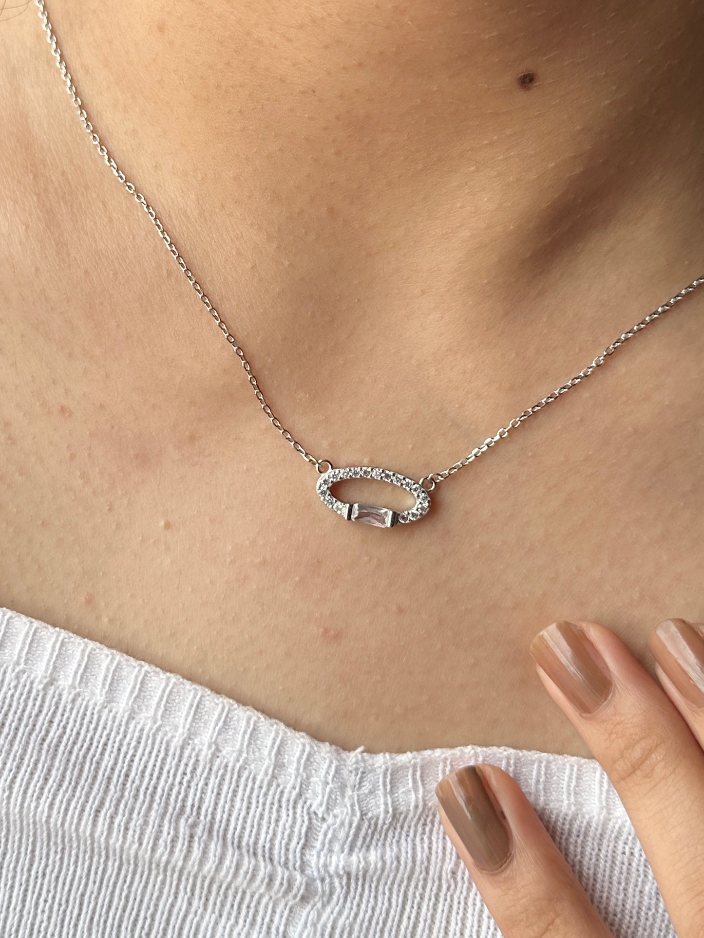 Minimal Charm 925 Silver Chain