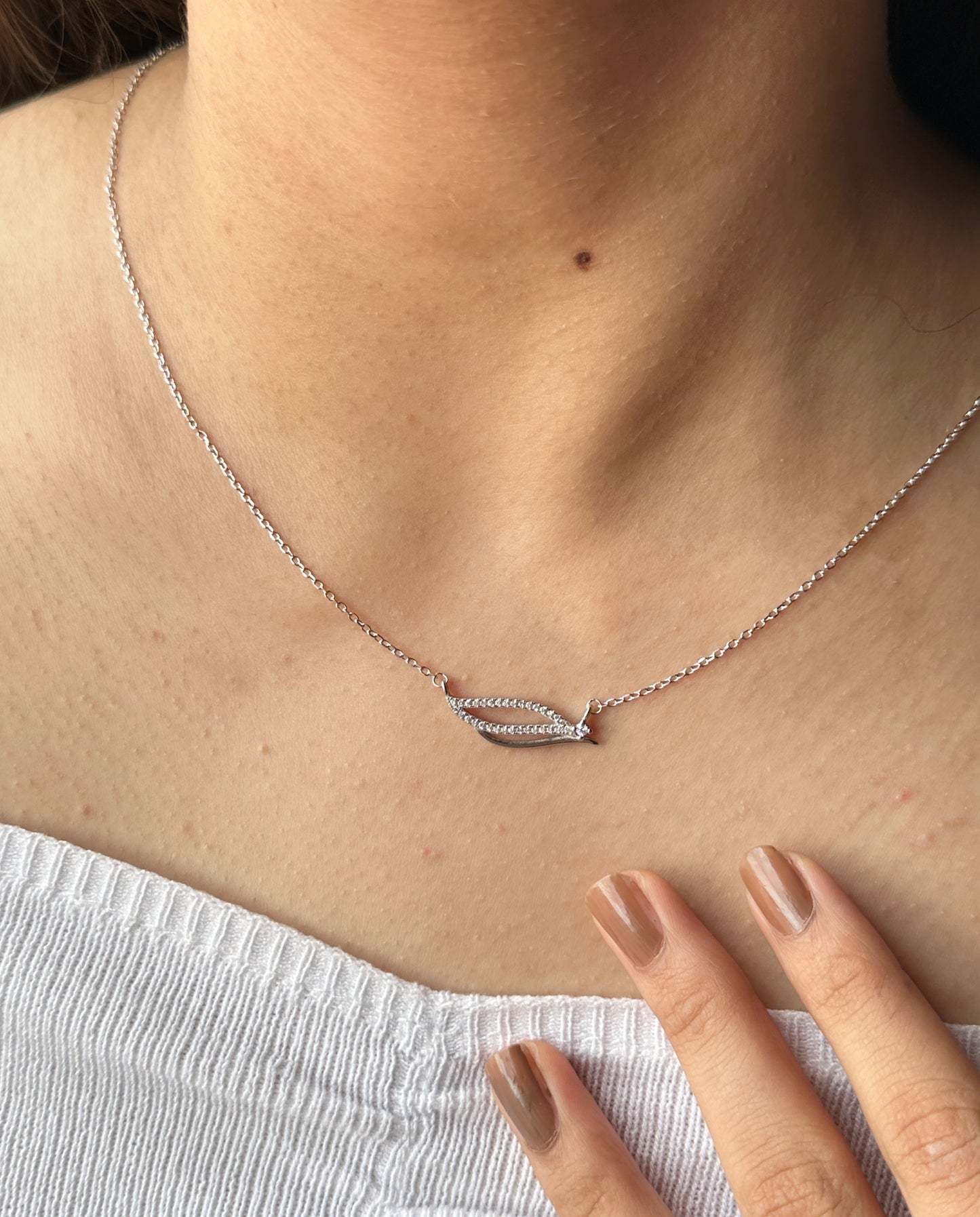 Modern Bloom 925 Silver Chain