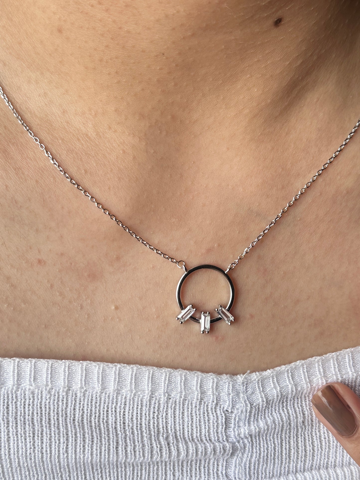 Sharp Glint 925 Silver Chain