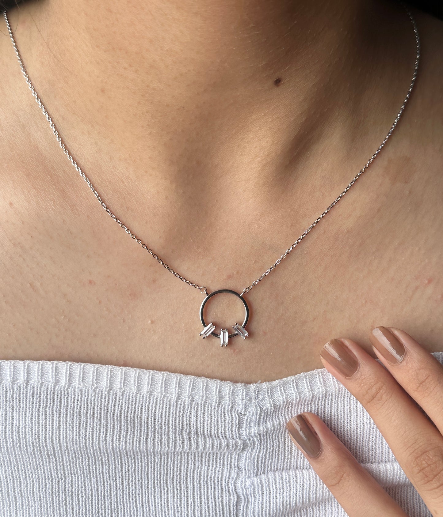 Sharp Glint 925 Silver Chain