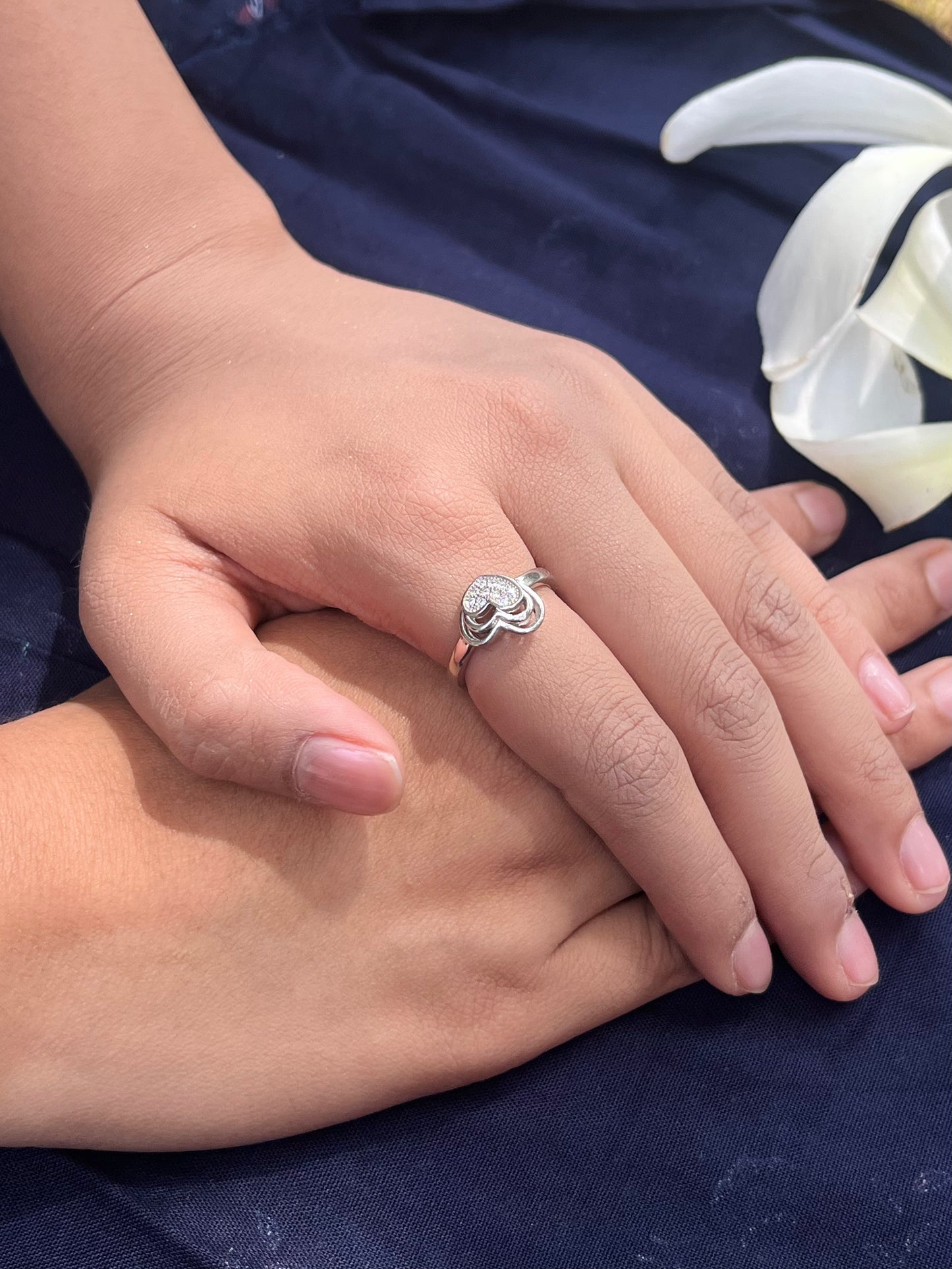 Forever Yours Silver Ring