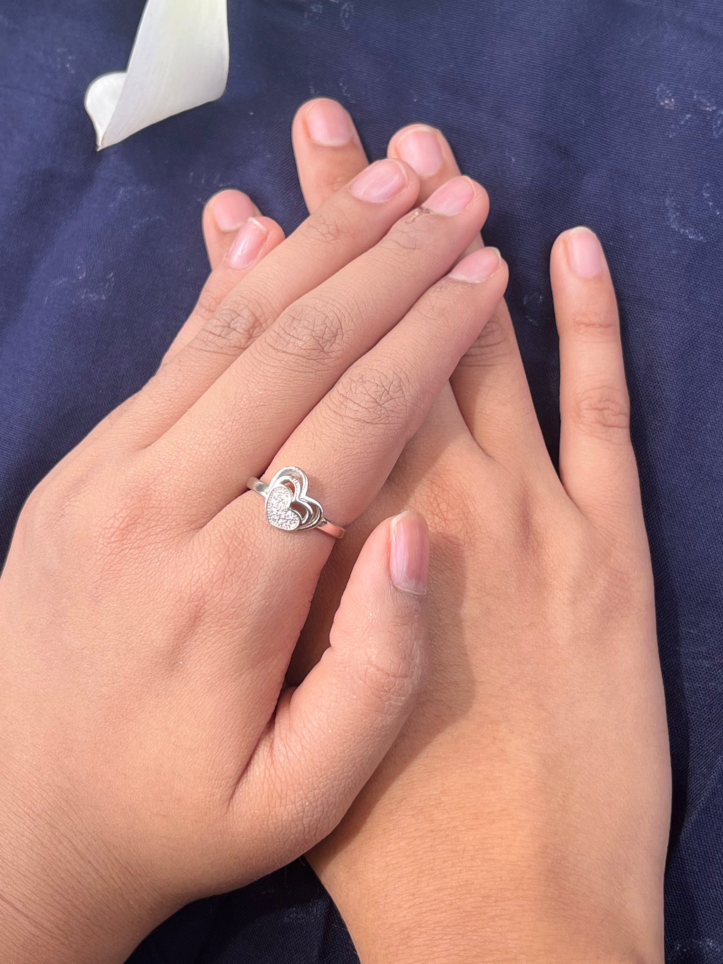 Forever Yours Silver Ring