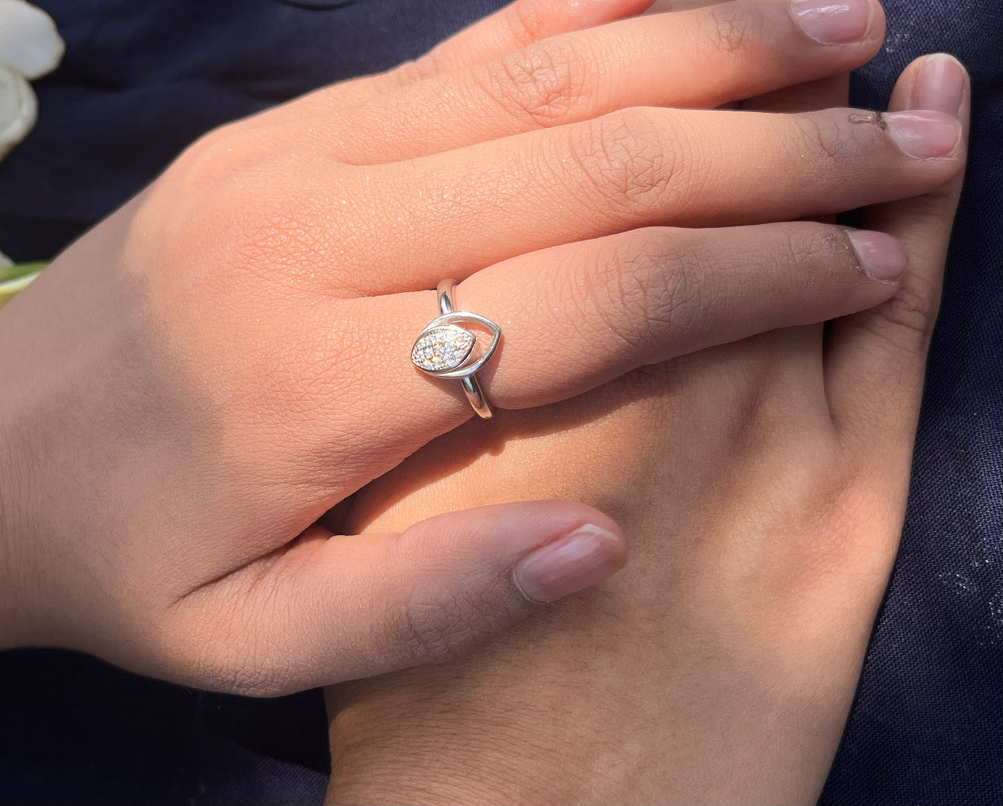 Sterling Whisper Silver Ring