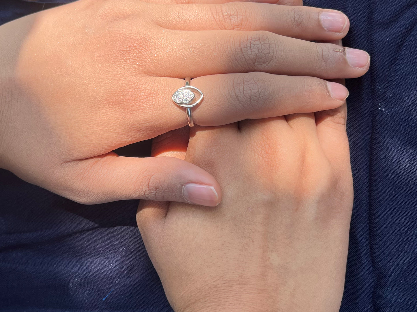 Sterling Whisper Silver Ring
