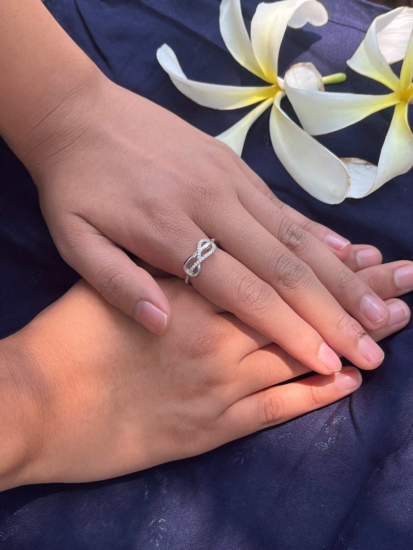 Infinity Grace Silver Ring
