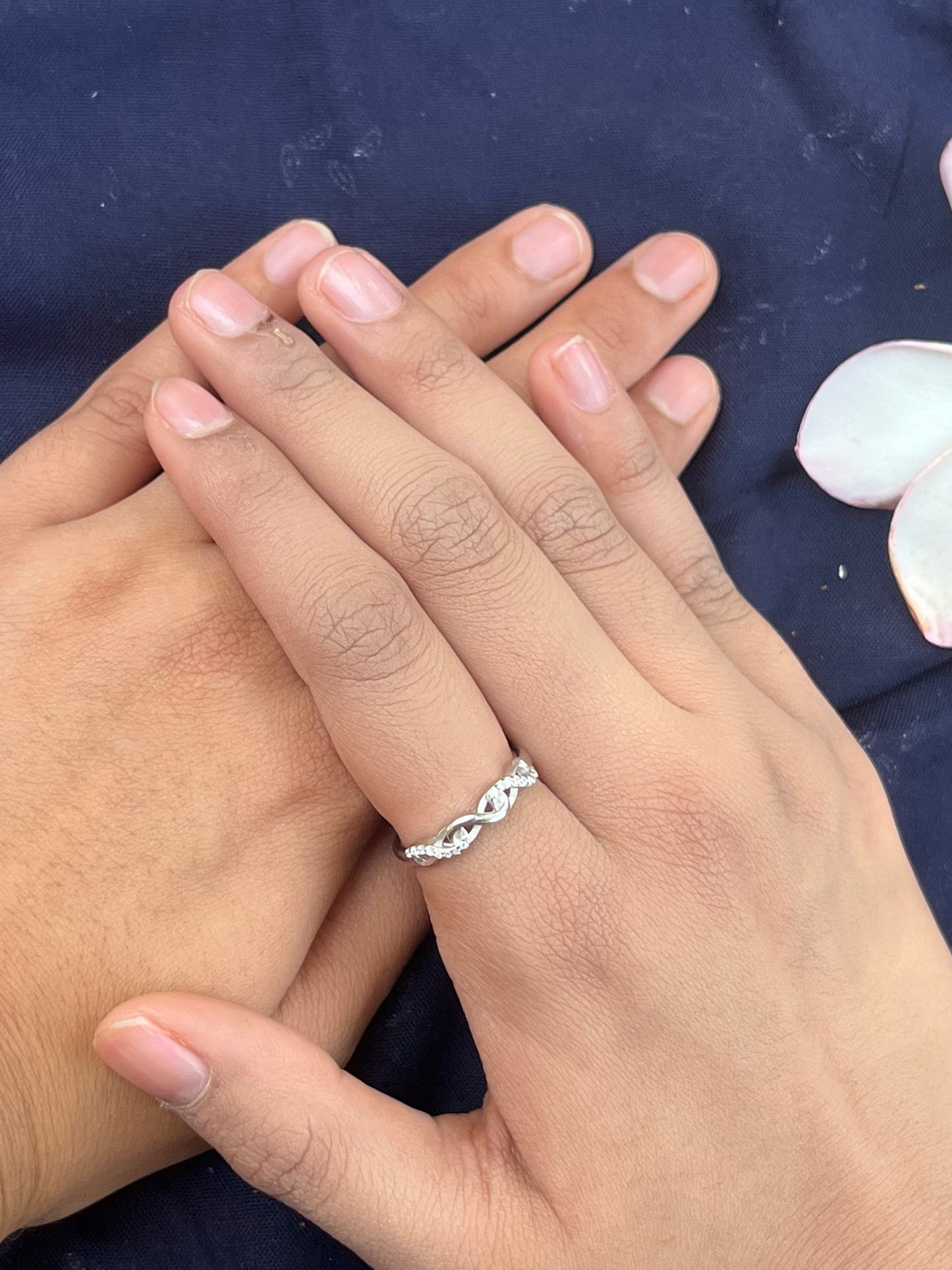 Ethereal Loop Silver Ring