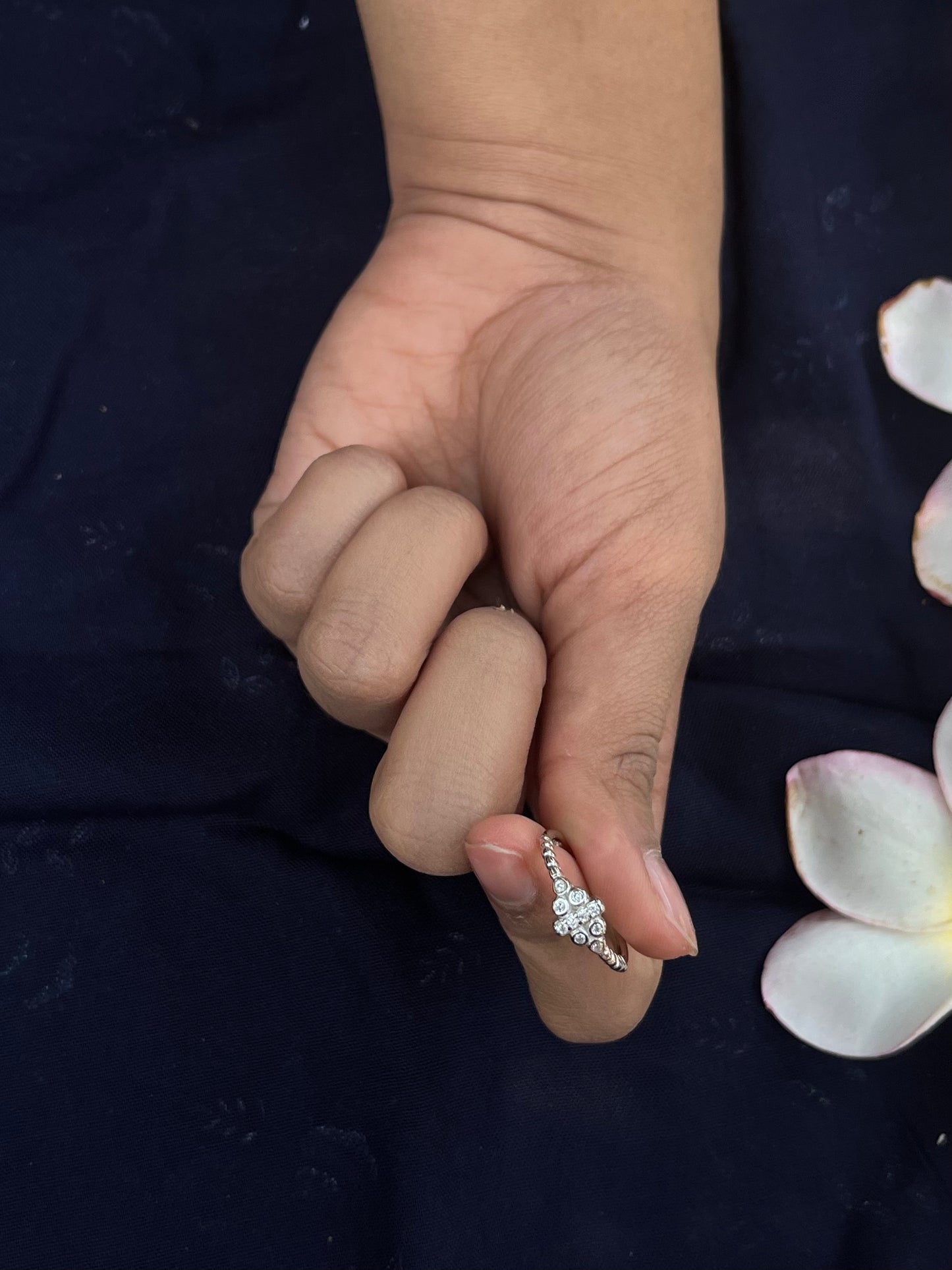 Silver Radiance Ring