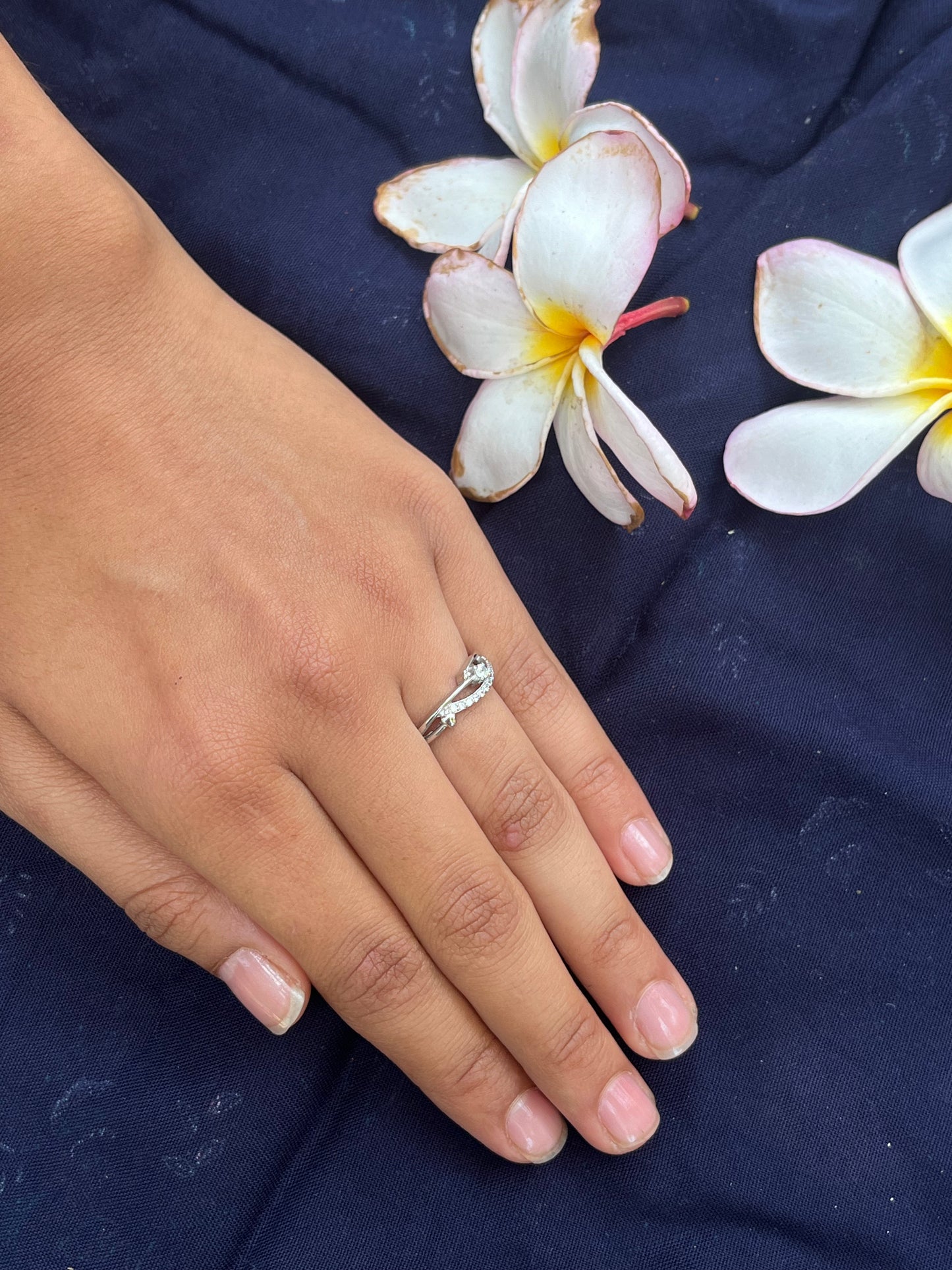 Silver Embrace Ring