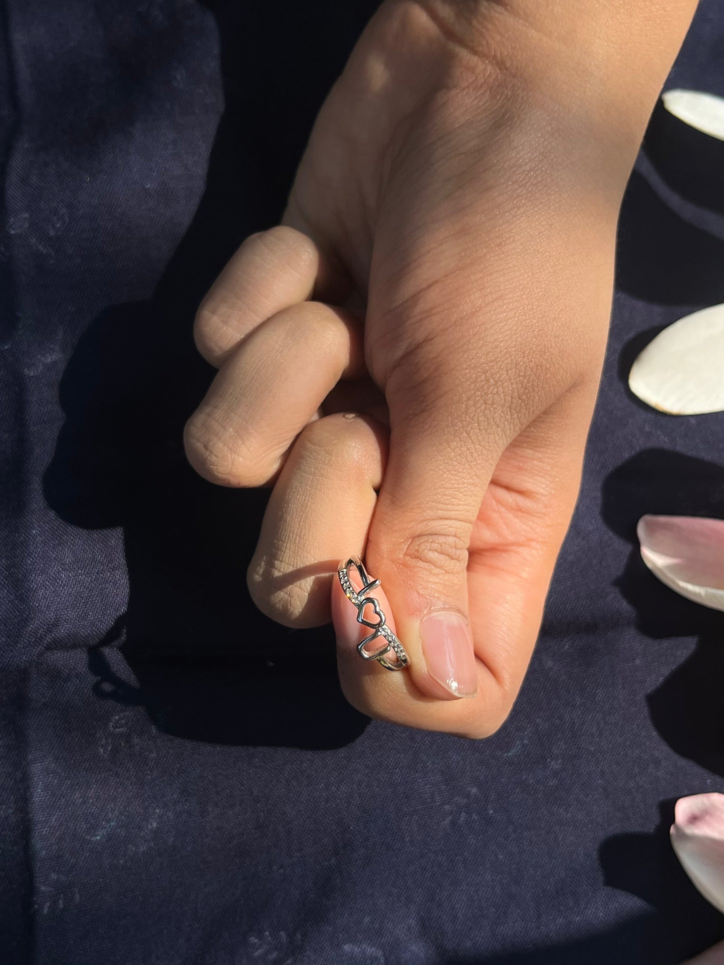 Silver Love Ring