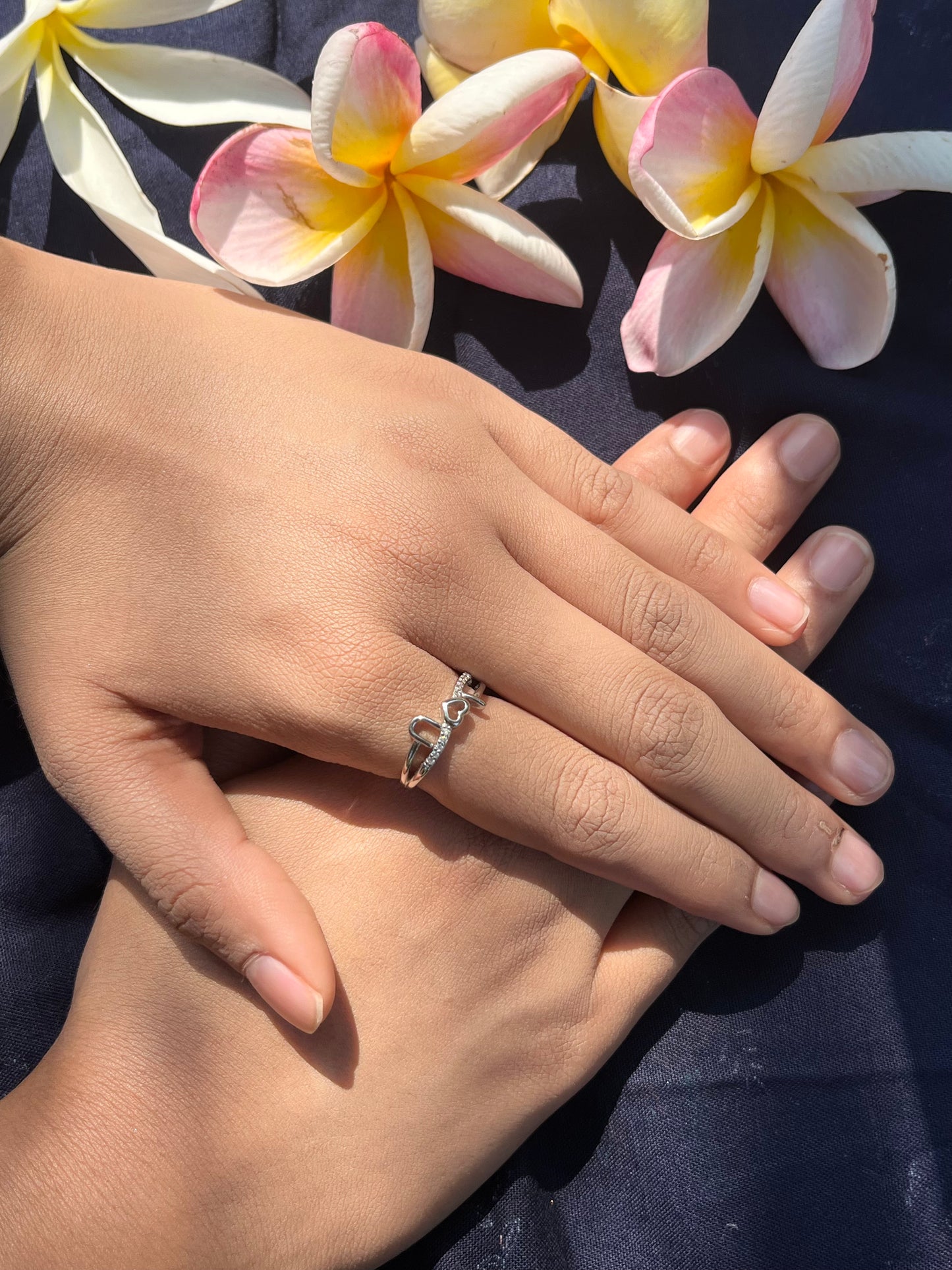 Silver Love Ring