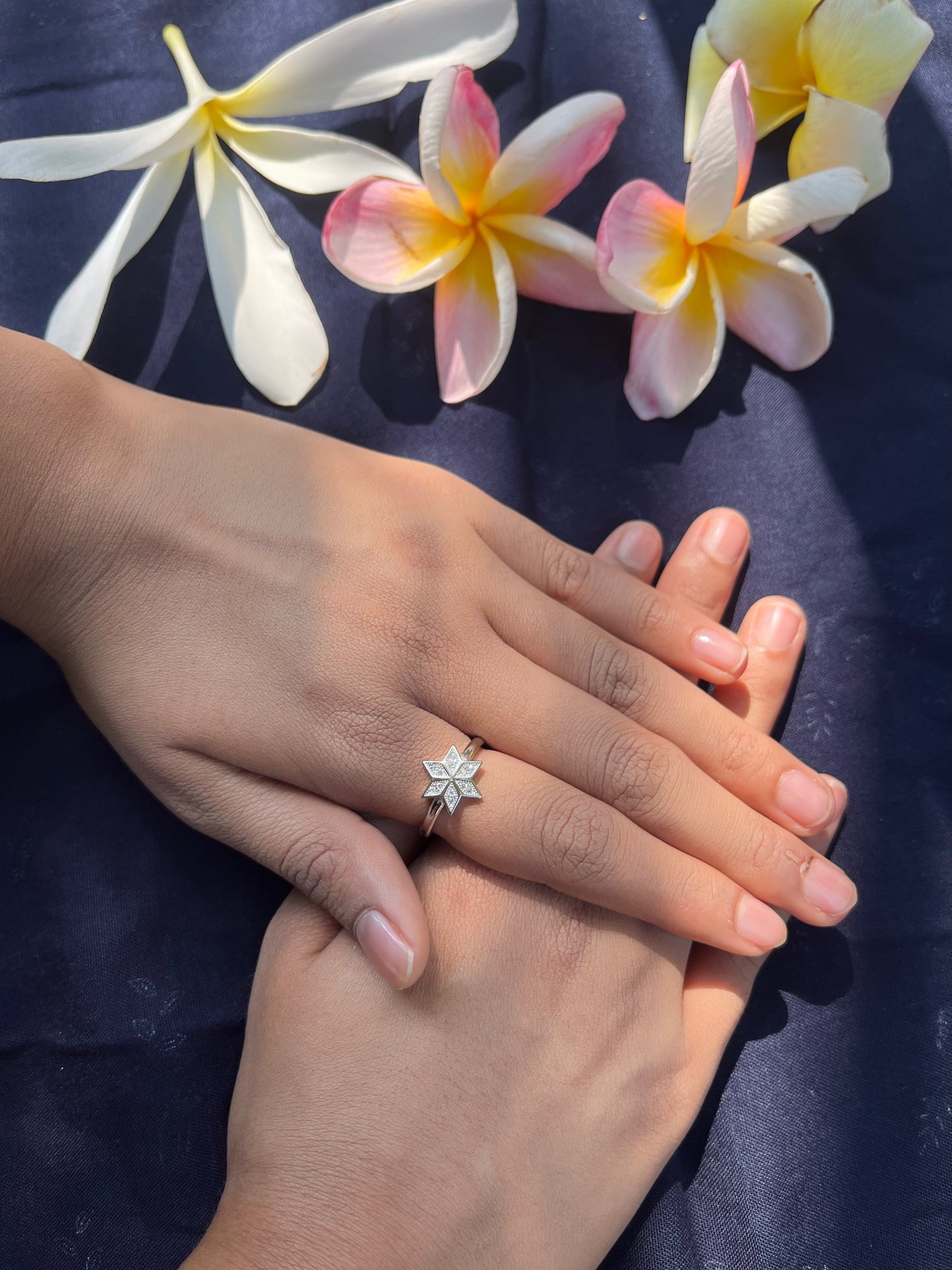 Star Whisper Silver Ring