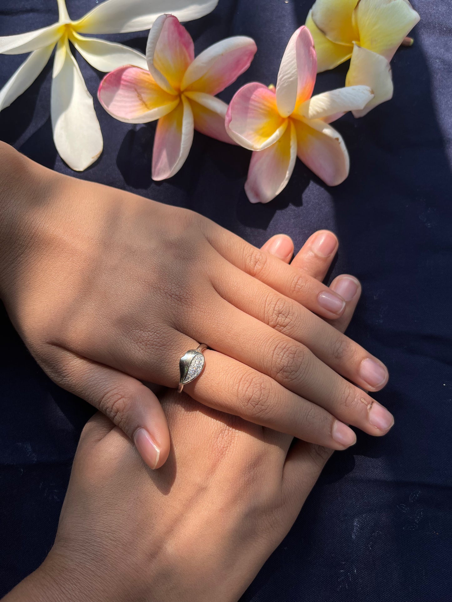 Sterling Leaf Silver Ring