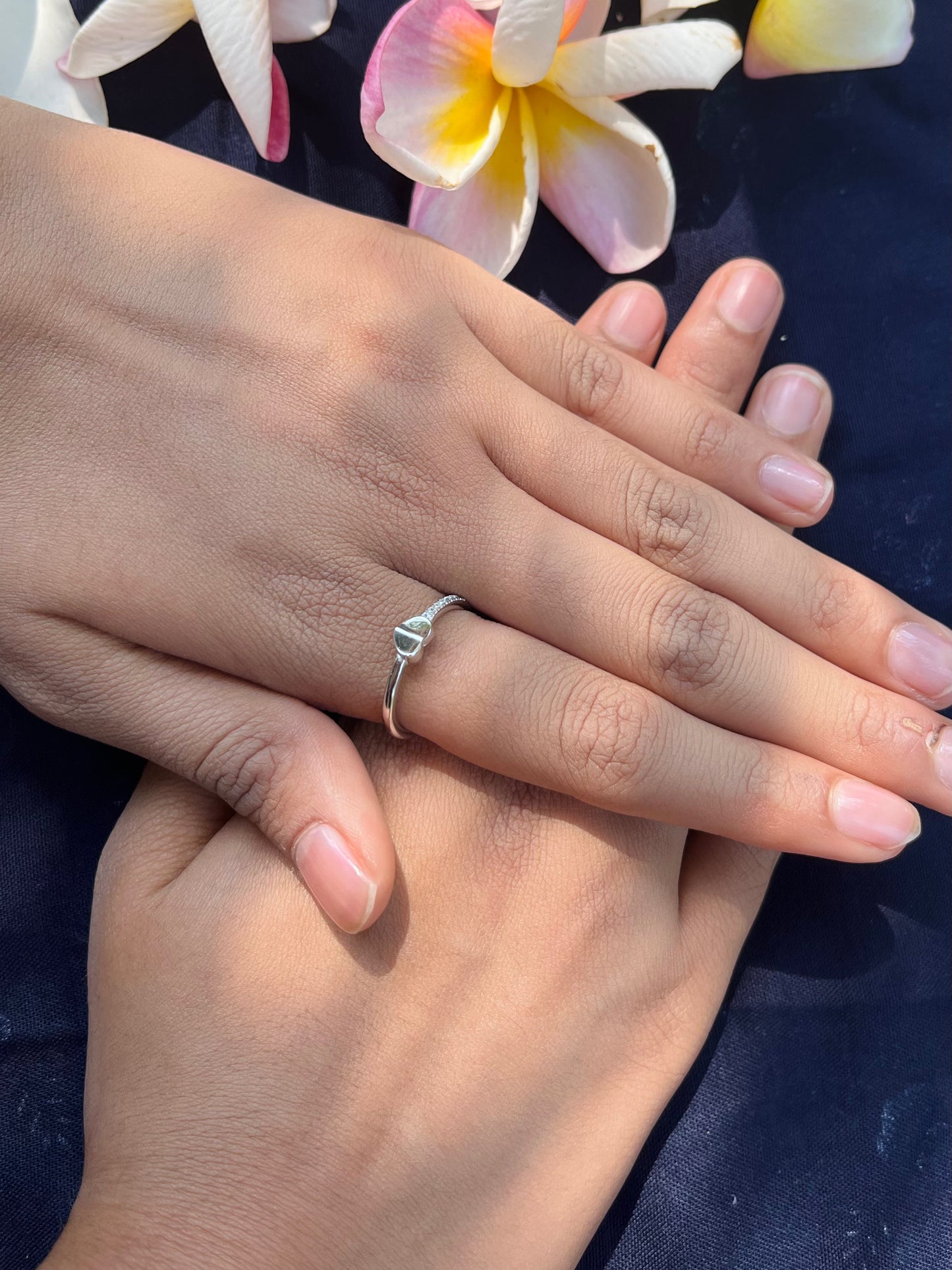 Pure Heart Silver Ring