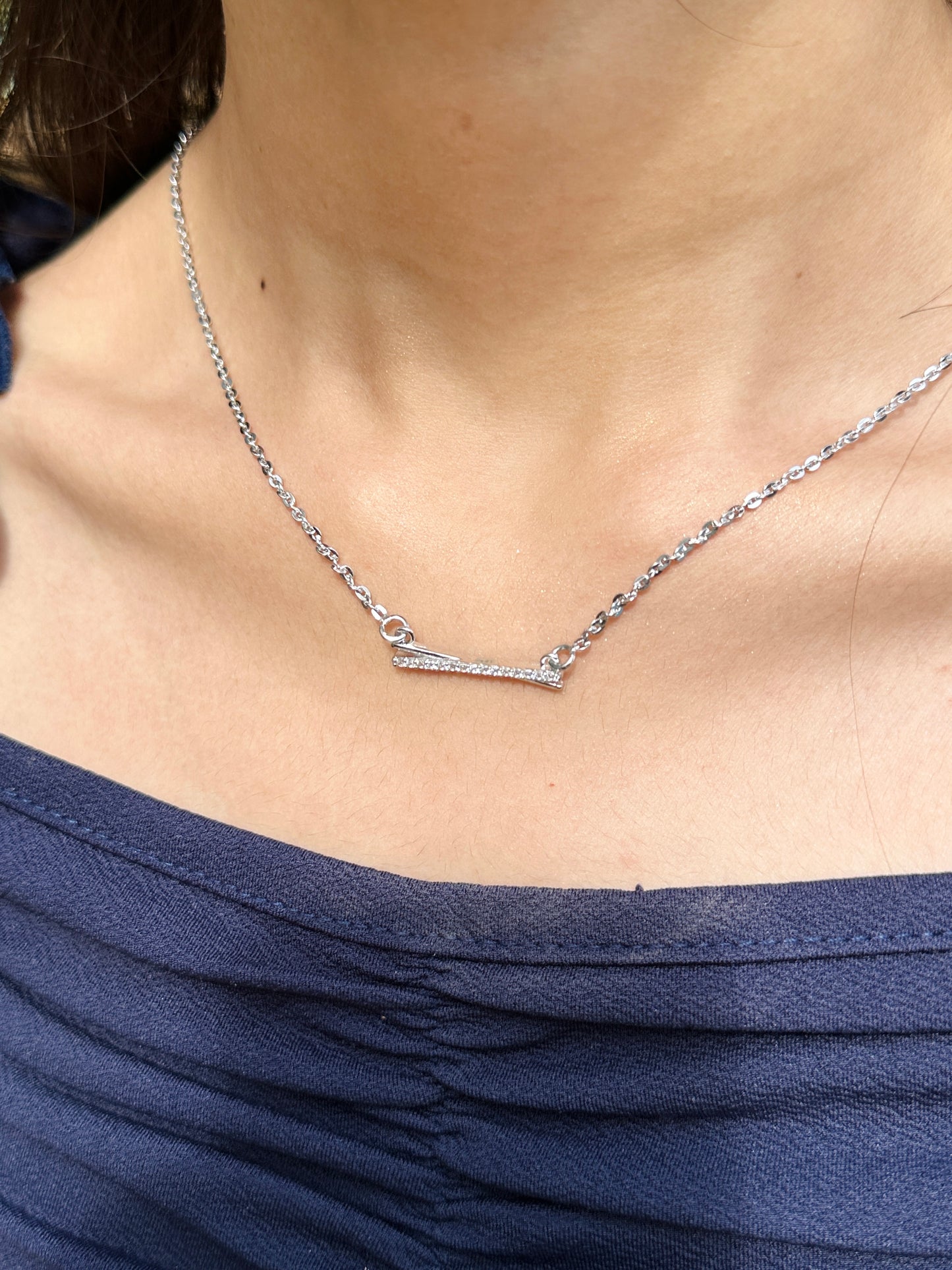 Minimalist Silver Necklace