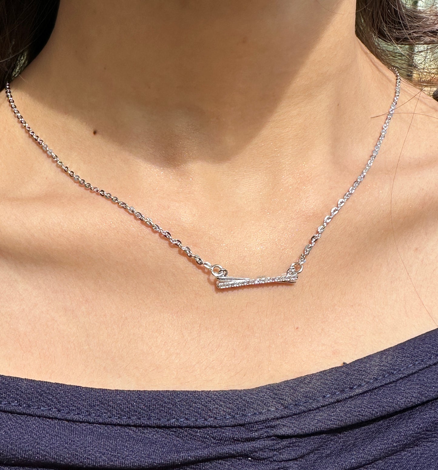 Minimalist Silver Necklace