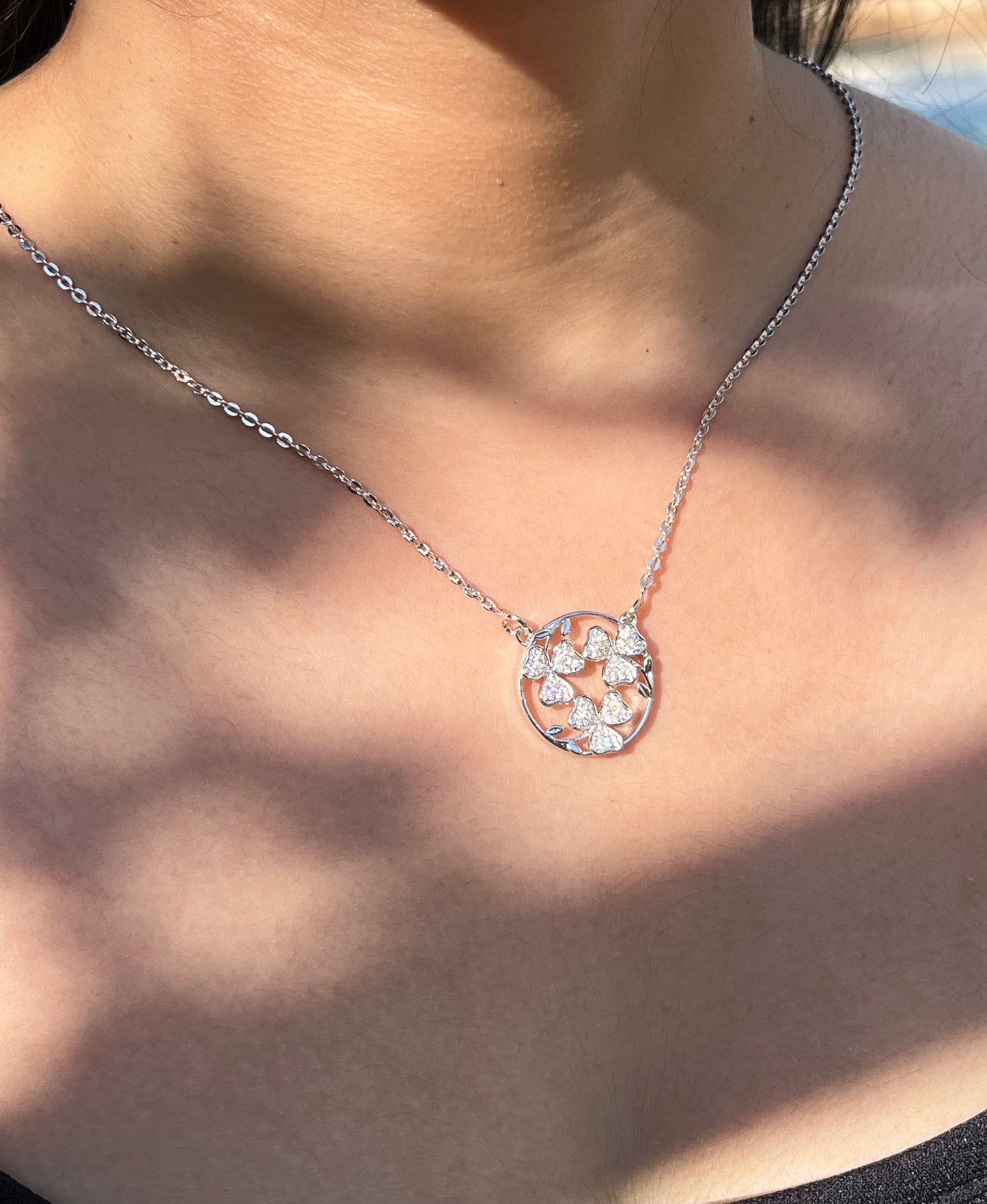 Eternal Shine Silver Necklace
