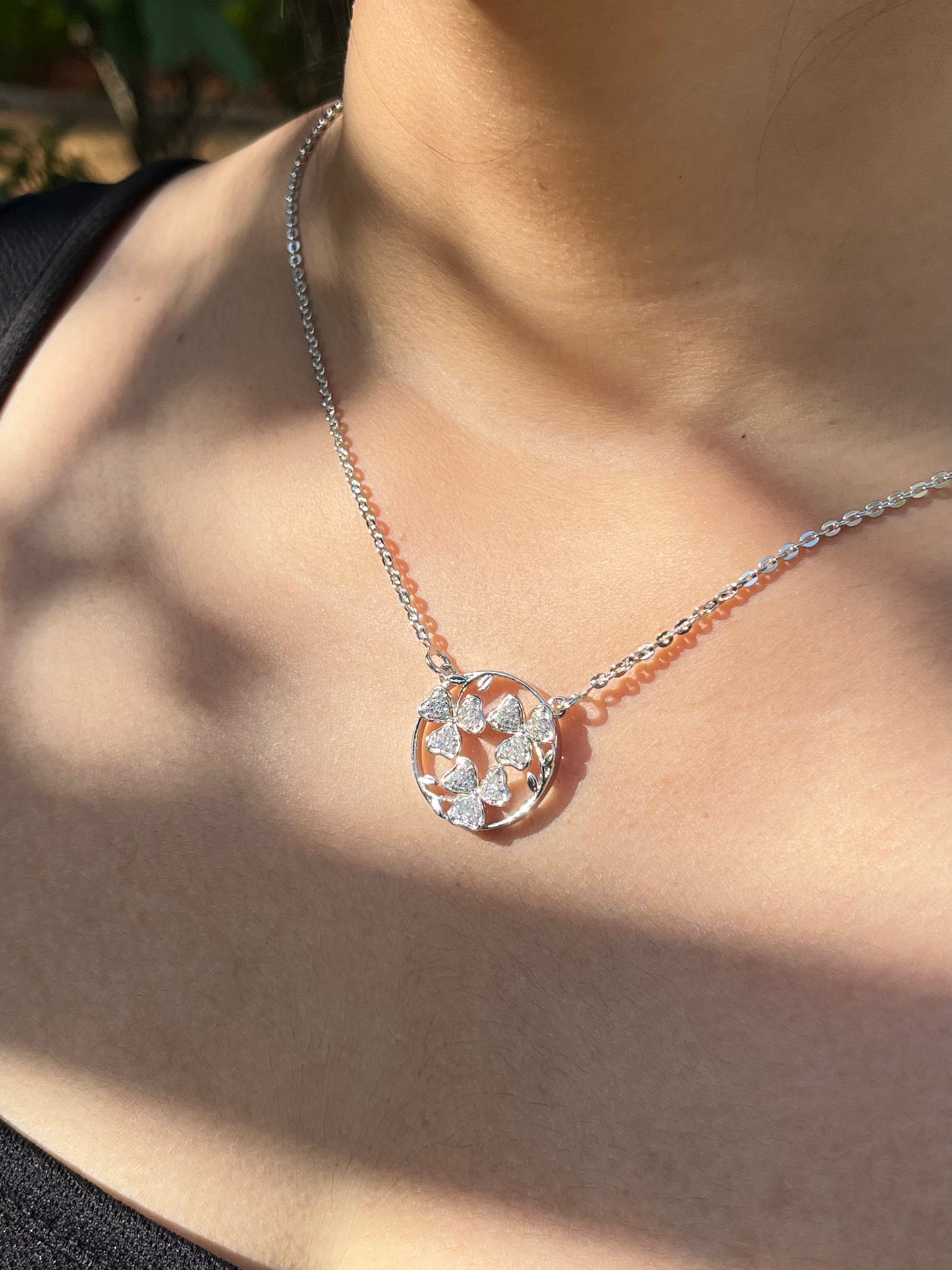 Eternal Shine Silver Necklace