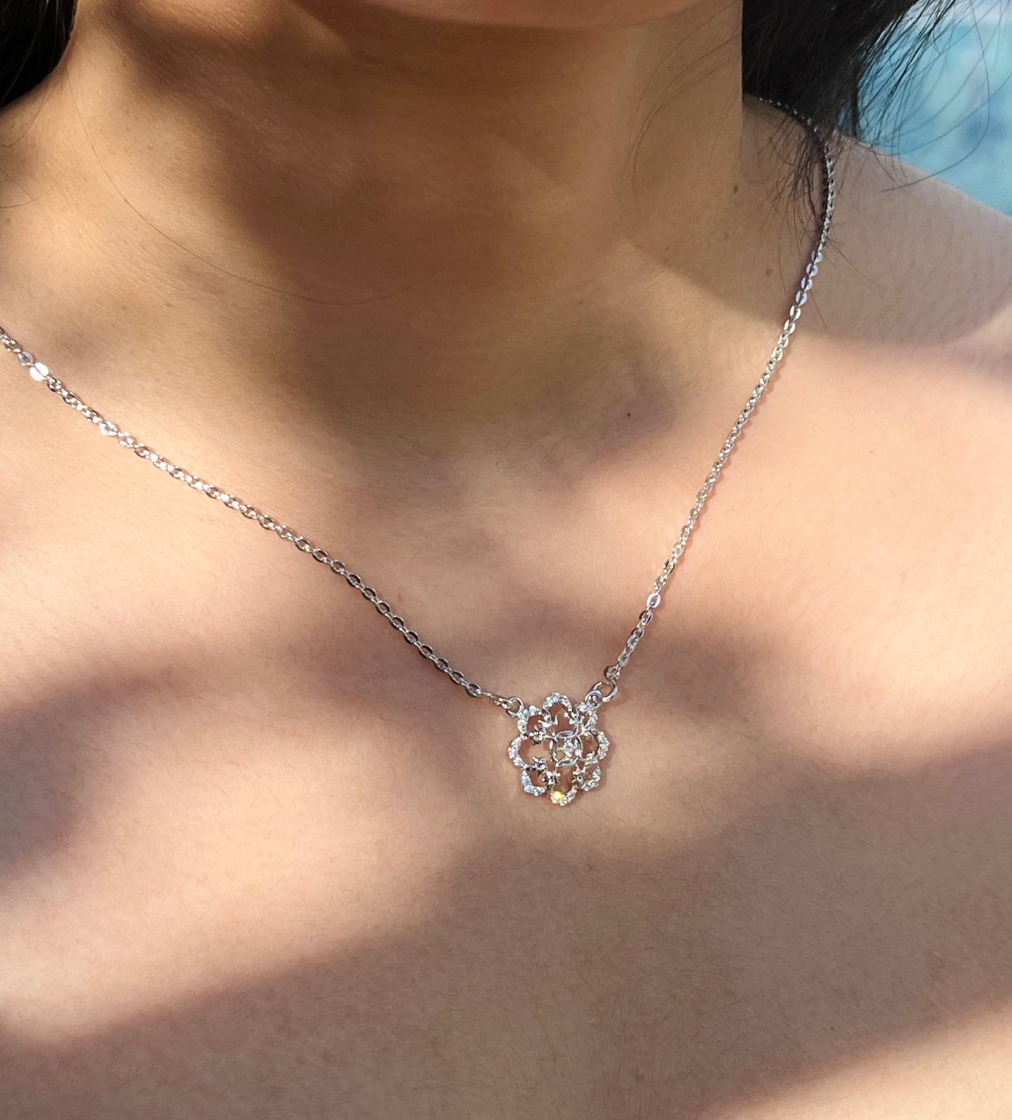 Silver Whisper Necklace