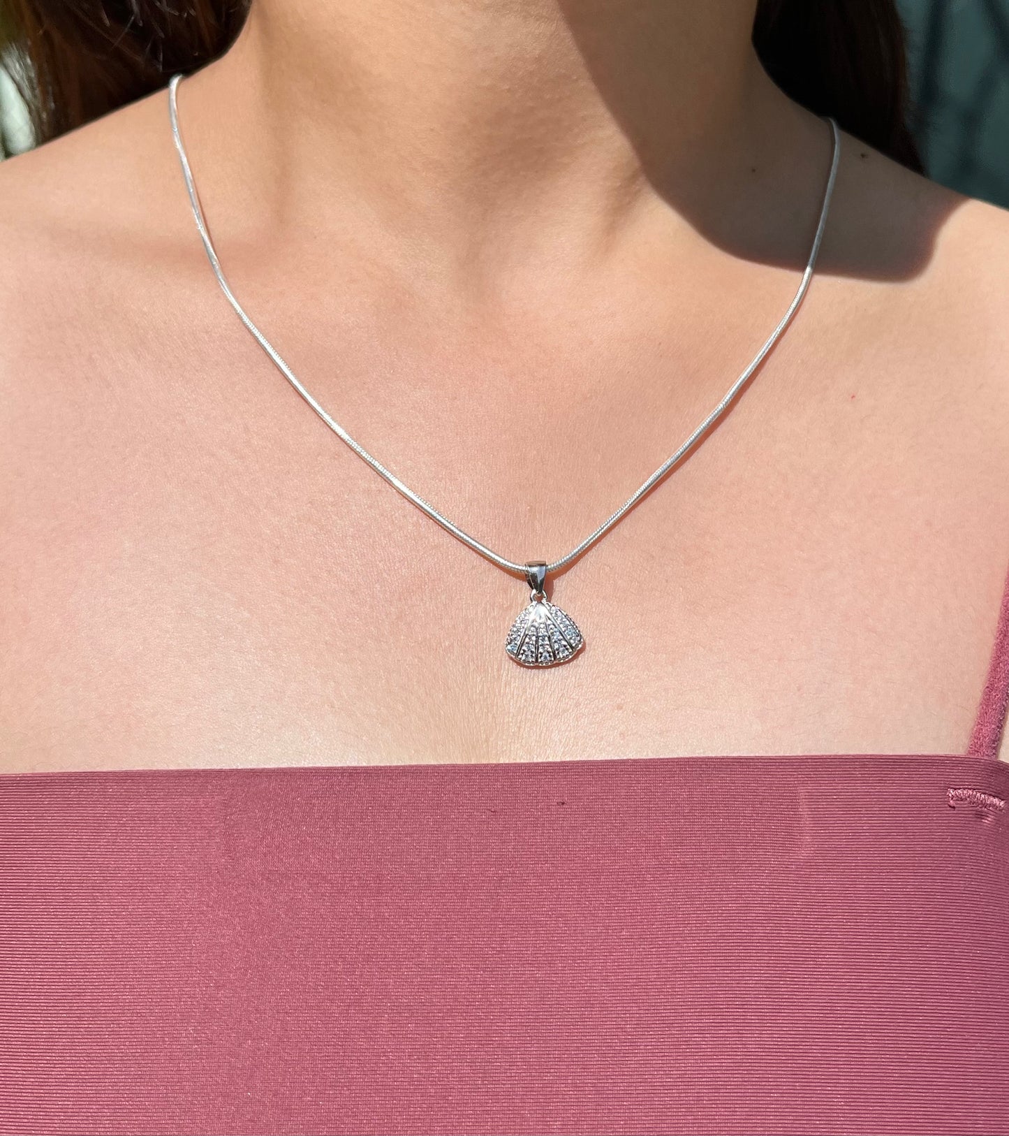 Silver Shimmer Necklace