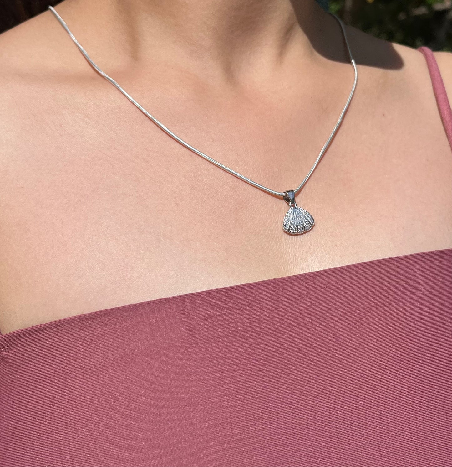 Silver Shimmer Necklace
