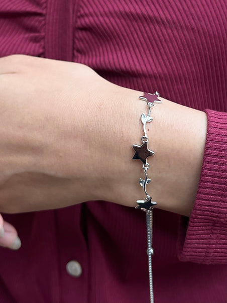 Star Silver Bracelet