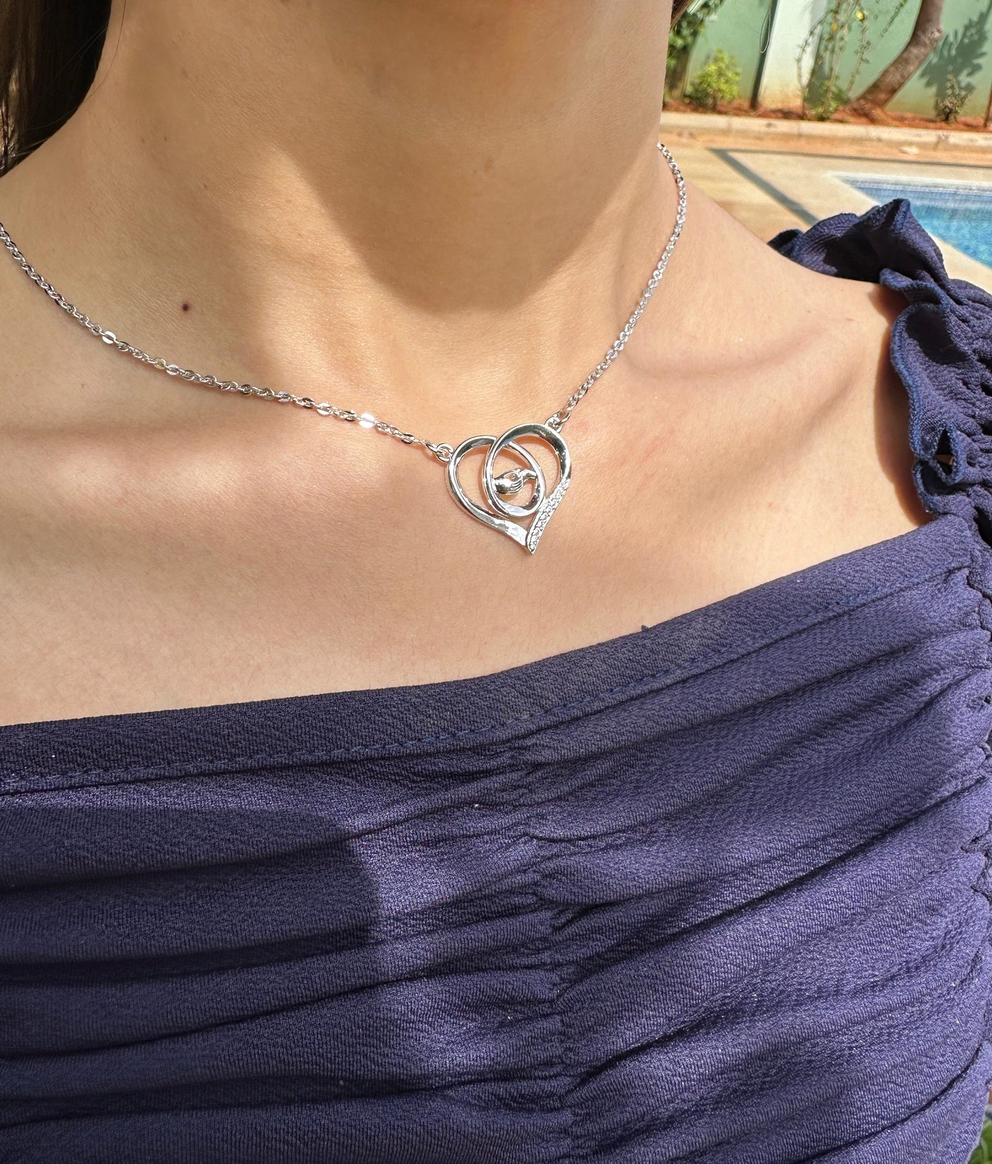 Silver Heart Necklace