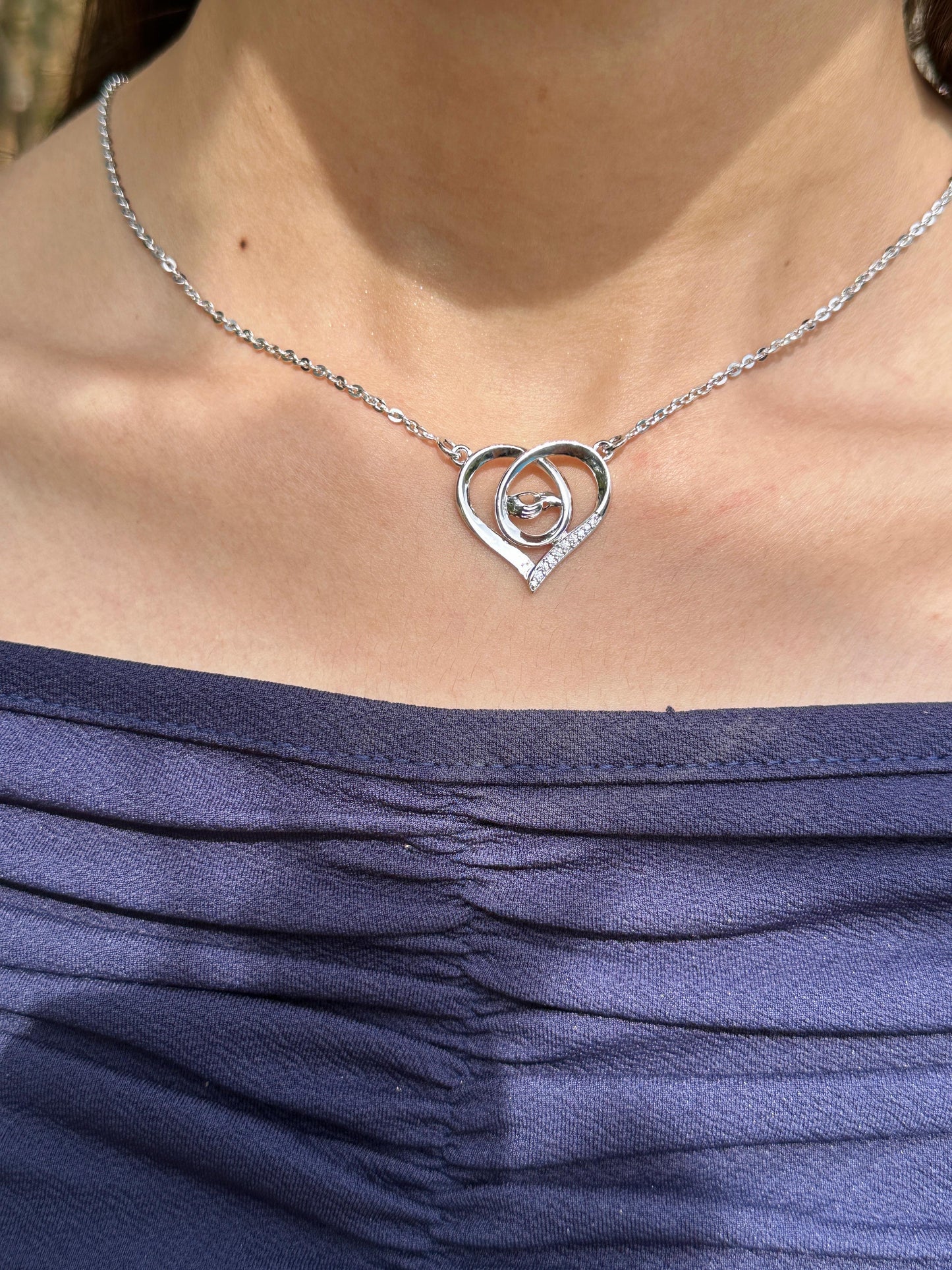 Silver Heart Necklace