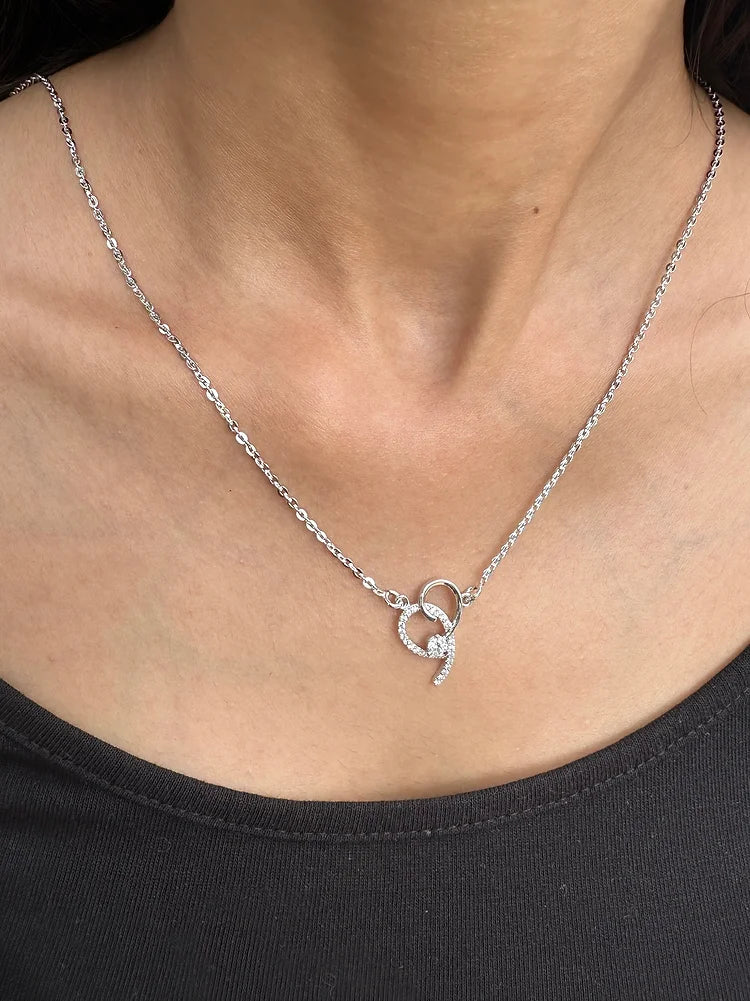 Silver Delicate Stylish Necklace