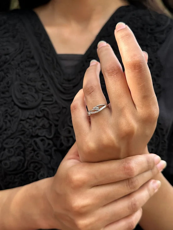 Royal Radiance Silver Ring