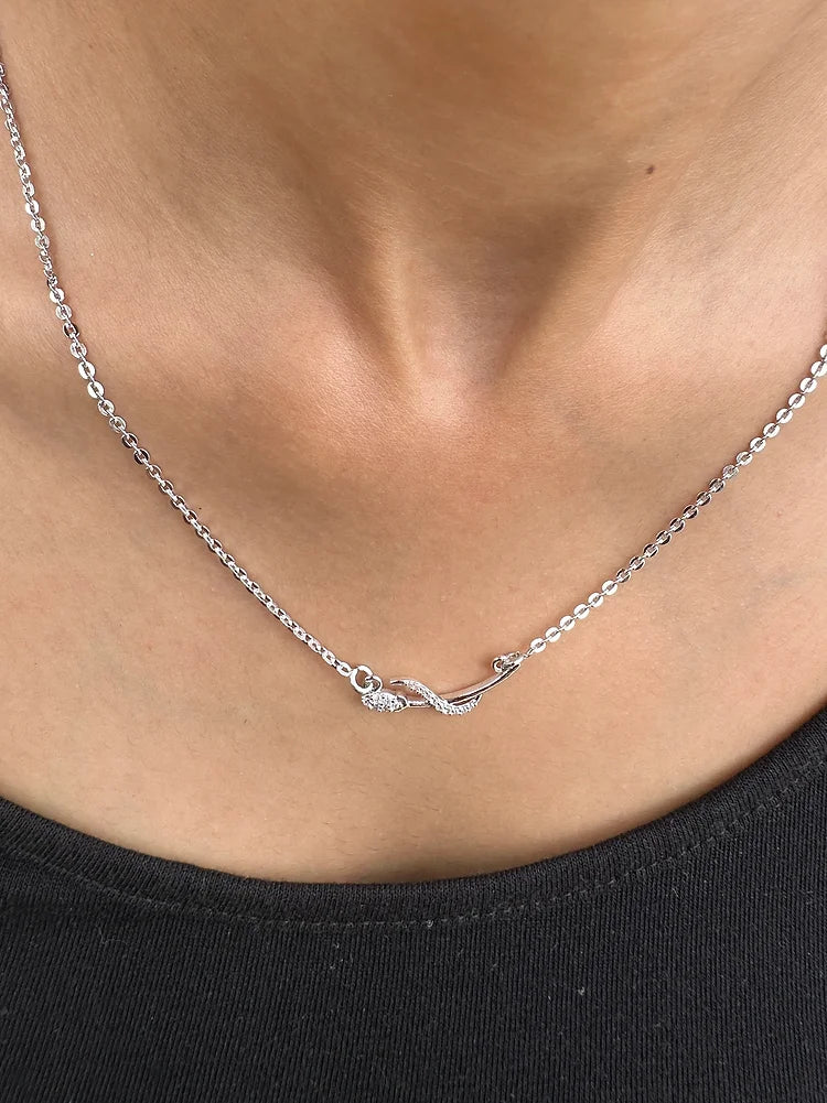 Elegant Silver Necklace