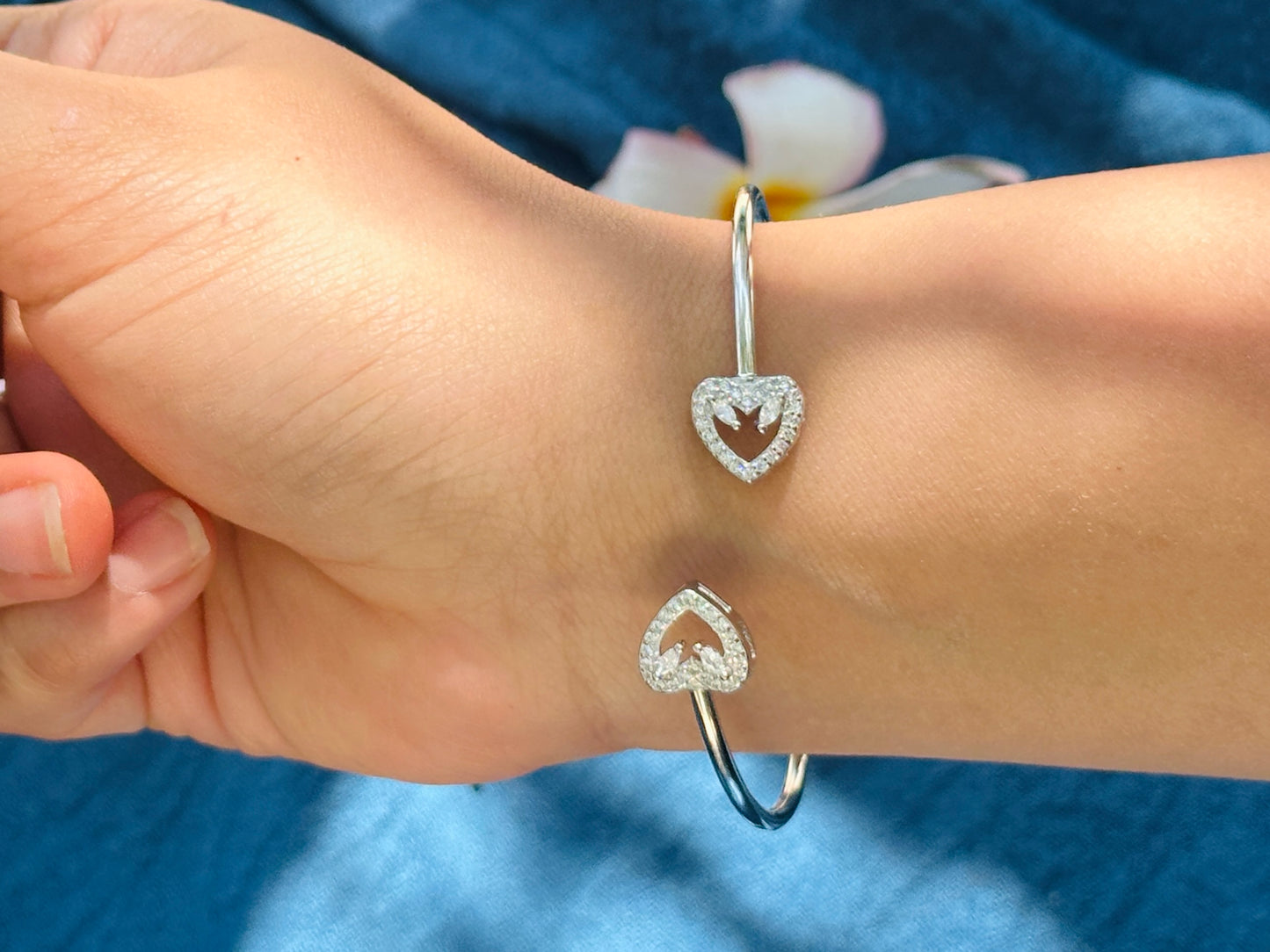 Heart Silver Kada