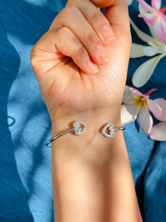 Heart Silver Kada