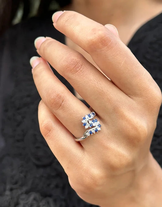 Celestial Beauty Silver Ring