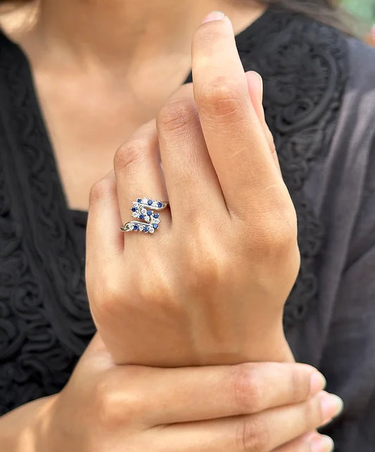 Celestial Beauty Silver Ring