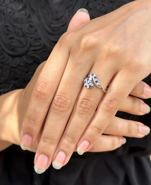 Celestial Beauty Silver Ring