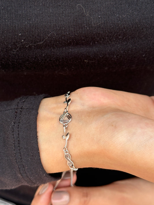 Graceful Silver Bracelet