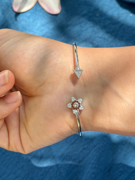 Designer Silver Kada